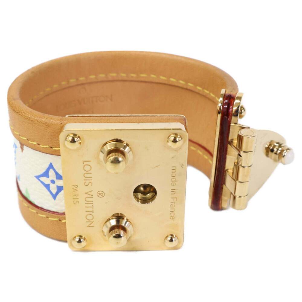 LOUIS VUITTON Brown Monogram Charm Bracelet - Picture 8 of 9